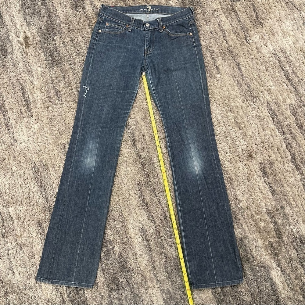 7 for all mankind women jeans size 27 in great condition - Picture 2 of 8